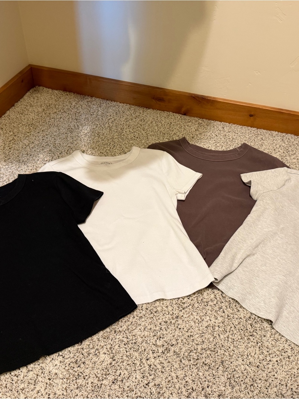 4 Old navy ribbed tees